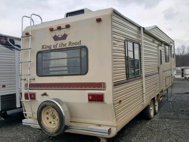 1DR1F3621KB003796 - 1989 KING 5TH WHEEL WHITE photo 6