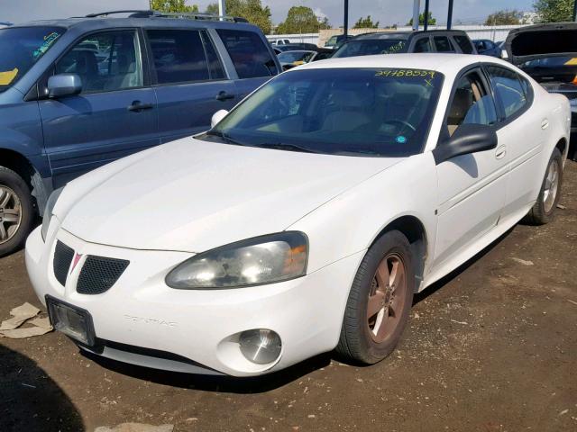 2G2WP552361174398 - 2006 PONTIAC GRAND PRIX WHITE photo 2