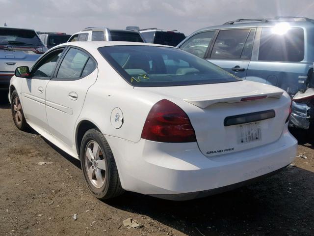 2G2WP552361174398 - 2006 PONTIAC GRAND PRIX WHITE photo 3