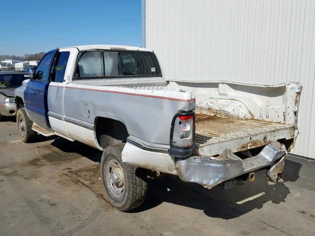 3B7KF23W5VM598867 - 1997 DODGE RAM 2500 SILVER photo 3