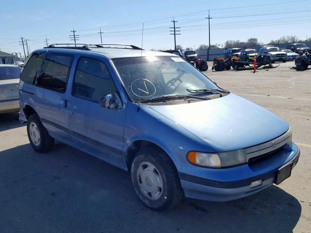 4M2DV11W8RDJ44388 - 1994 MERCURY VILLAGER BLUE photo 1