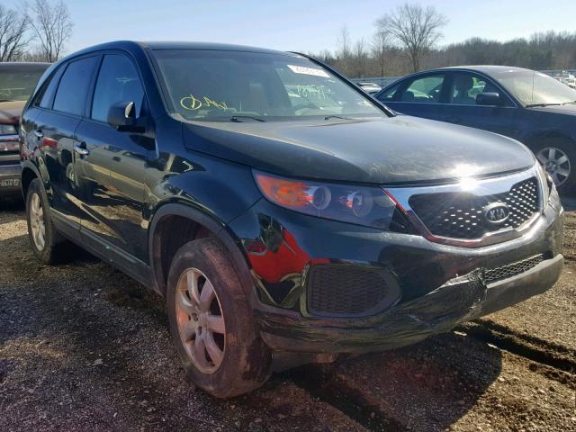 5XYKT3A18BG151108 - 2011 KIA SORENTO BA BLACK photo 1