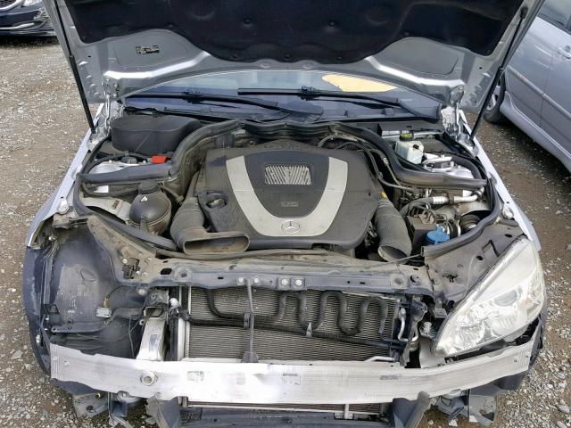 WDDGF54XX8R012820 - 2008 MERCEDES-BENZ C300 SILVER photo 7