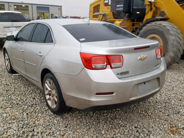 1G11C5SL8FF307219 - 2015 CHEVROLET MALIBU 1LT ვერცხლისფერი ფოტო 3