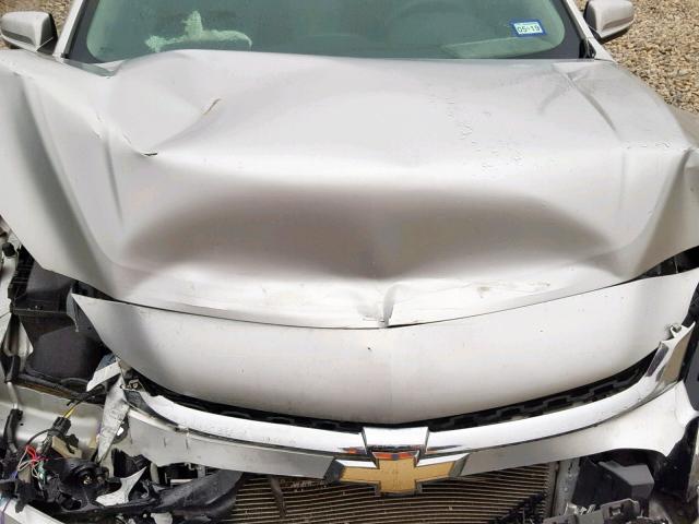 1G11C5SL8FF307219 - 2015 CHEVROLET MALIBU 1LT ვერცხლისფერი ფოტო 7