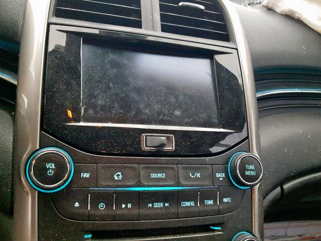 1G11C5SL8FF307219 - 2015 CHEVROLET MALIBU 1LT ვერცხლისფერი ფოტო 9