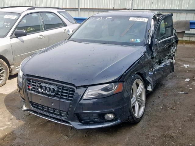 WAUKGAFL3CA036238 - 2012 AUDI S4 PRESTIG BLACK photo 2