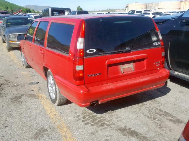 YV1LW5672W2503825 - 1998 VOLVO V70 GLT RED photo 3