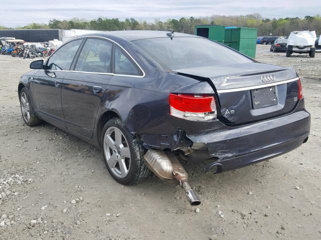 WAUDH74F48N042975 - 2008 AUDI A6 3.2 QUA GRAY photo 3