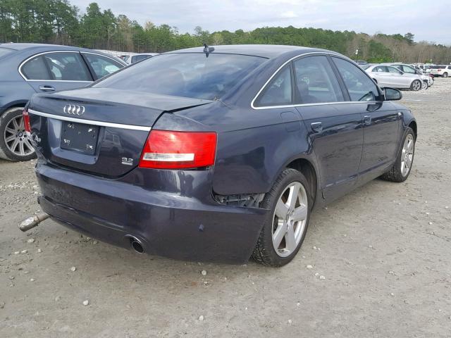 WAUDH74F48N042975 - 2008 AUDI A6 3.2 QUA GRAY photo 4