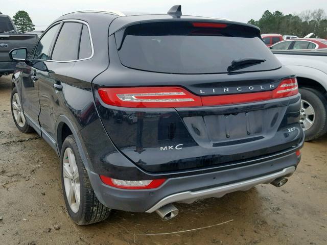 5LMCJ1C90JUL12090 - 2018 LINCOLN MKC PREMIE BLACK photo 3