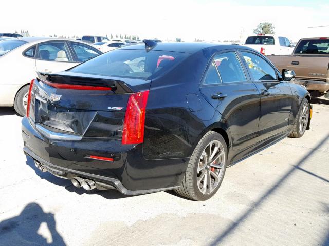 1G6AN5RY6G0135122 - 2016 CADILLAC ATS-V BLACK photo 4