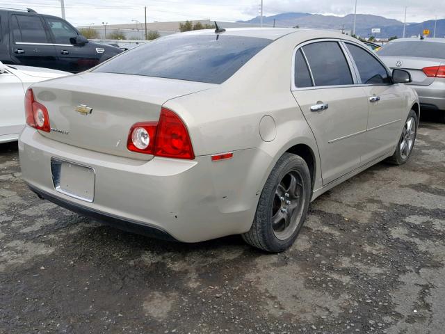 1G1ZC5EB1AF130544 - 2010 CHEVROLET MALIBU 1LT თაფლისფერი ფოტო 4