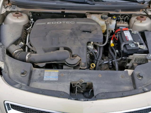 1G1ZC5EB1AF130544 - 2010 CHEVROLET MALIBU 1LT თაფლისფერი ფოტო 7