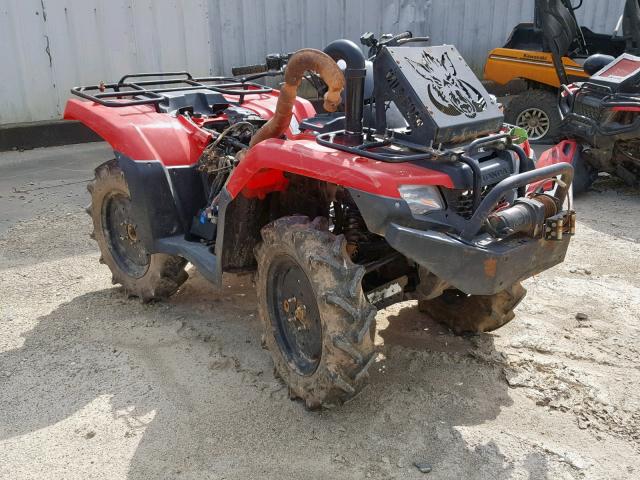 1HFTE40D0F4100390 - 2015 HONDA TRX420 FM RED photo 1