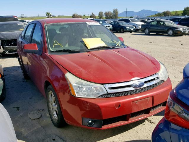 1FAHP36N09W212903 - 2009 FORD FOCUS SES RED photo 1