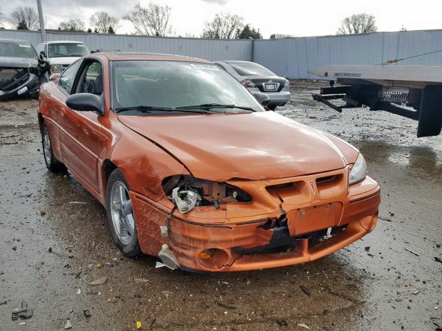 1G2NW12E63C319106 - 2003 PONTIAC GRAND AM G ORANGE photo 1