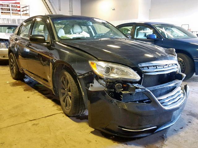 1C3CCBBG1DN624669 - 2013 CHRYSLER 200 TOURIN BLACK photo 1