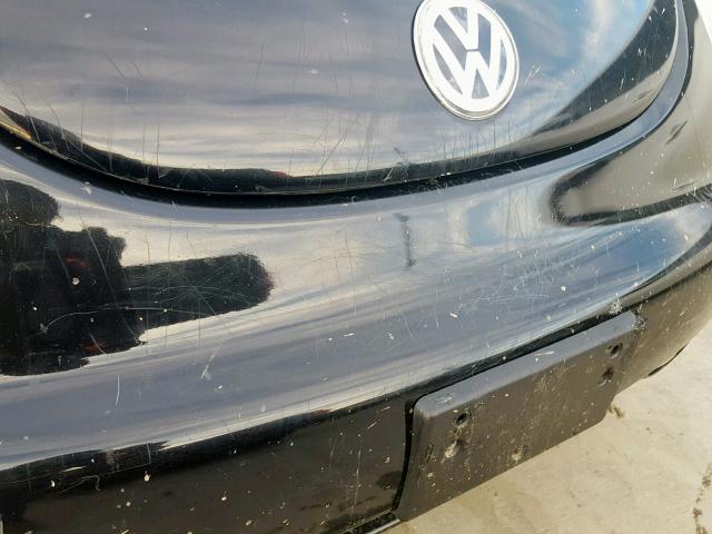 3VWCK21Y83M321015 - 2003 VOLKSWAGEN NEW BEETLE შავი ფოტო 9