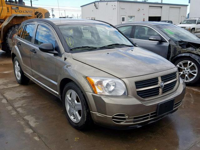 1B3HB28B08D752169 - 2008 DODGE CALIBER TAN photo 1