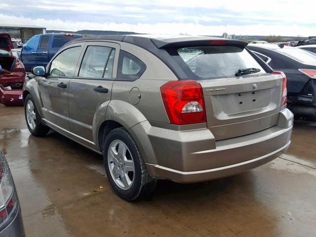 1B3HB28B08D752169 - 2008 DODGE CALIBER TAN photo 3