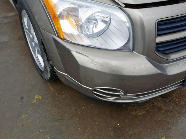 1B3HB28B08D752169 - 2008 DODGE CALIBER TAN photo 9