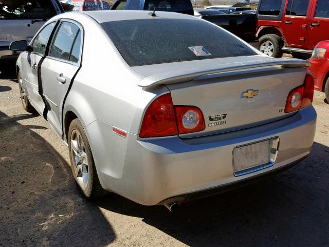 1G1ZH57B88F290395 - 2008 CHEVROLET MALIBU 1LT ვერცხლისფერი ფოტო 3