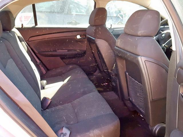 1G1ZH57B88F290395 - 2008 CHEVROLET MALIBU 1LT ვერცხლისფერი ფოტო 6