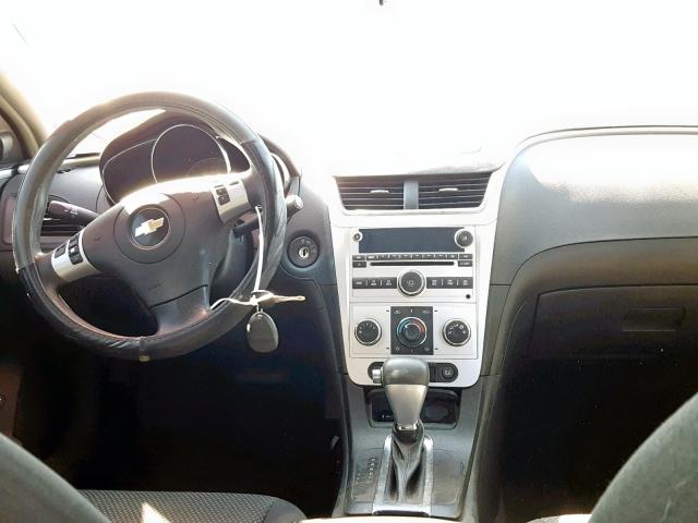 1G1ZH57B88F290395 - 2008 CHEVROLET MALIBU 1LT ვერცხლისფერი ფოტო 9