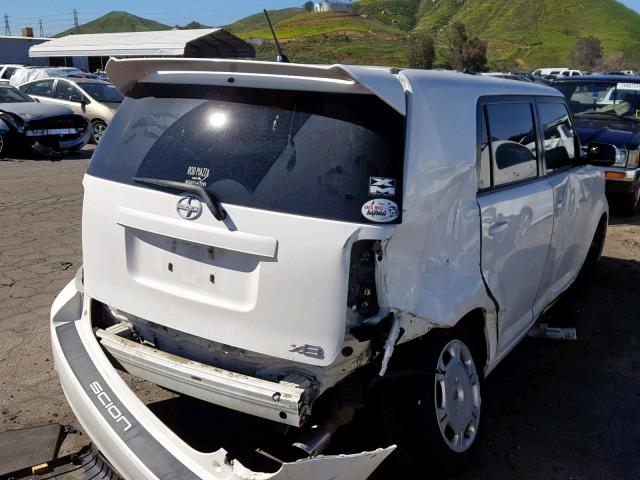 JTLZE4FE3CJ024377 - 2012 TOYOTA SCION XB WHITE photo 4