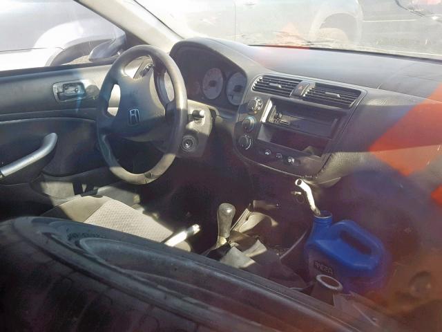 1HGEM21124L084857 - 2004 HONDA CIVIC DX V SILVER photo 5