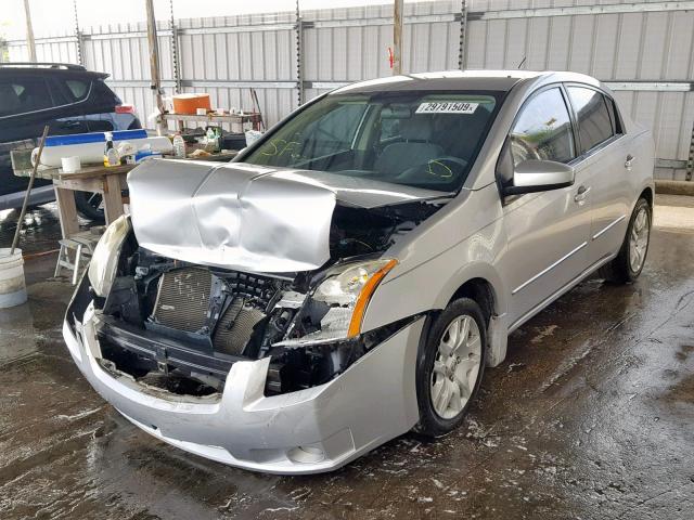 3N1AB61E48L759022 - 2008 NISSAN SENTRA 2.0 SILVER photo 2