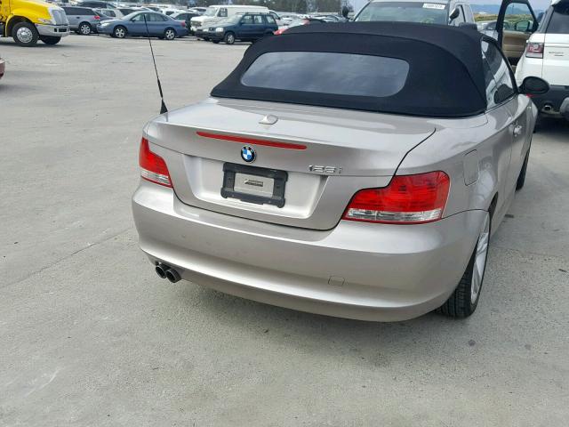 WBAUL73568VE88376 - 2008 BMW 128 I TAN photo 4