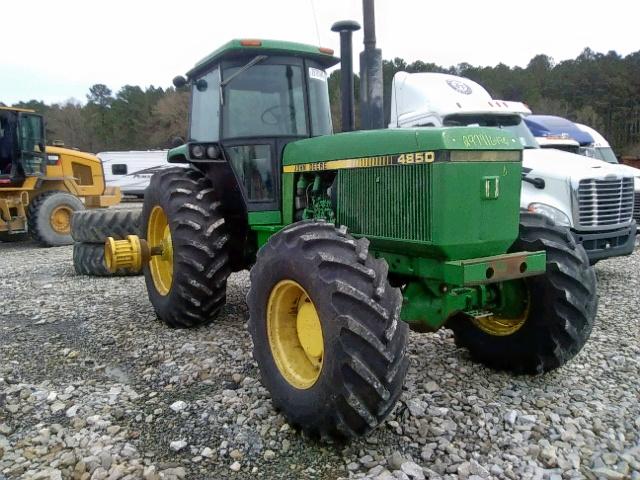 RW4850P014892 - 1988 JOHN DEERE TRACTOR GREEN photo 1