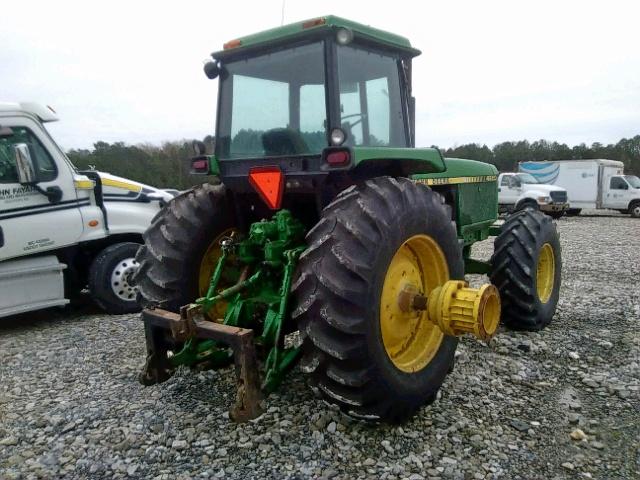 RW4850P014892 - 1988 JOHN DEERE TRACTOR GREEN photo 4