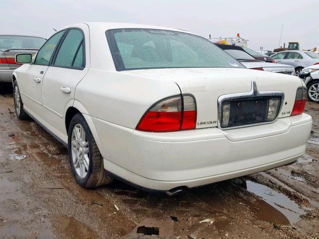 1LNHM87A84Y654705 - 2004 LINCOLN LS WHITE photo 3