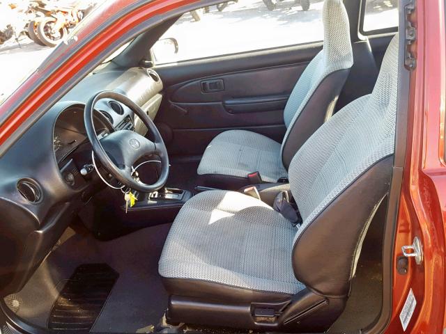 JT2EL43B6N0236122 - 1992 TOYOTA TERCEL DEL RED photo 5