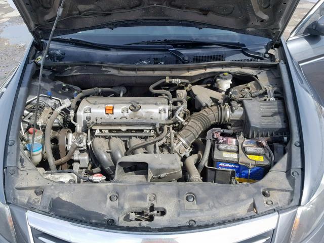 1HGCP2F45CA047880 - 2012 HONDA ACCORD LXP GRAY photo 7