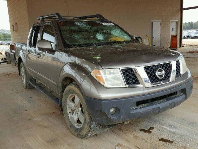 1N6AD07U46C402674 - 2006 NISSAN FRONTIER C GOLD photo 1