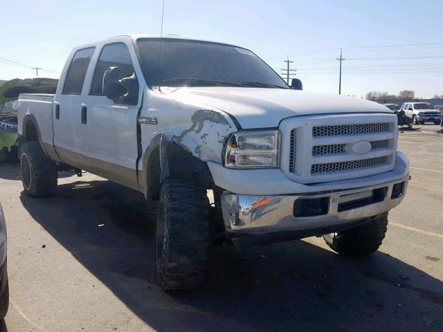 1FTWW31P85ED26791 - 2005 FORD F350 SRW S WHITE photo 1