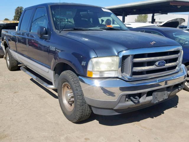 1FTSW30S62EC67191 - 2002 FORD F350 SRW S BLUE photo 1