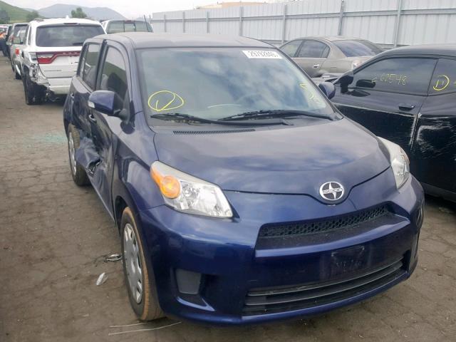 JTKKUPB49E1043896 - 2014 TOYOTA SCION XD BLUE photo 1