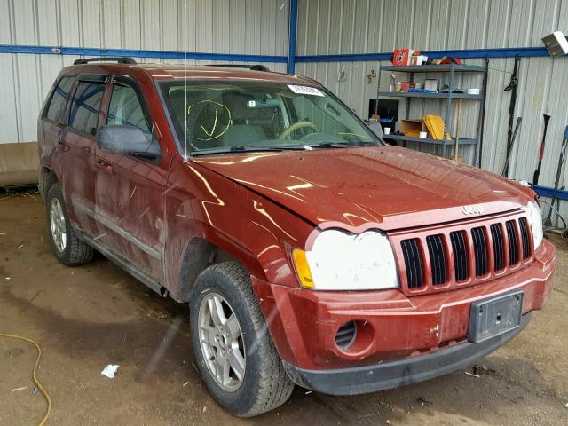 1J8GR48K77C531912 - 2007 JEEP GRAND CHER BURGUNDY photo 1