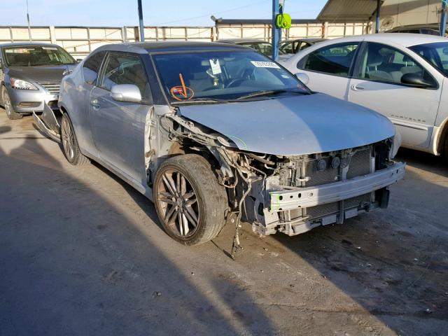 JTKJF5C78B3007393 - 2011 TOYOTA SCION TC GRAY photo 1