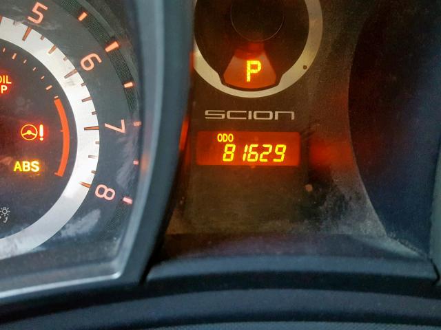 JTKJF5C78B3007393 - 2011 TOYOTA SCION TC GRAY photo 8