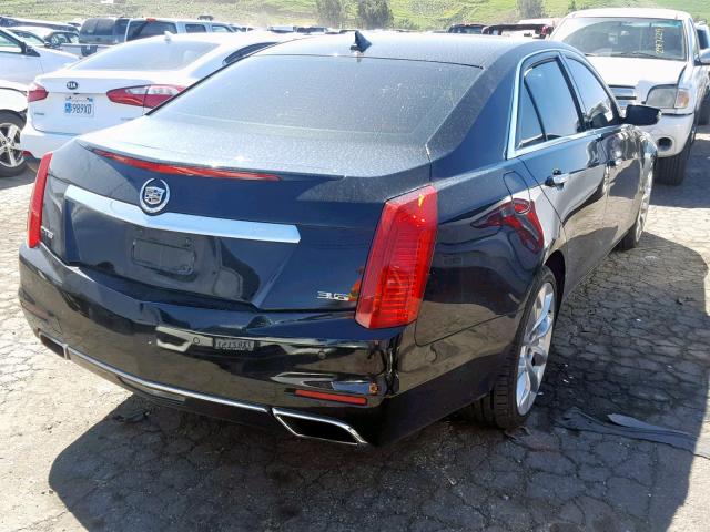 1G6AS5S35E0134810 - 2014 CADILLAC CTS PERFOR BLACK photo 4
