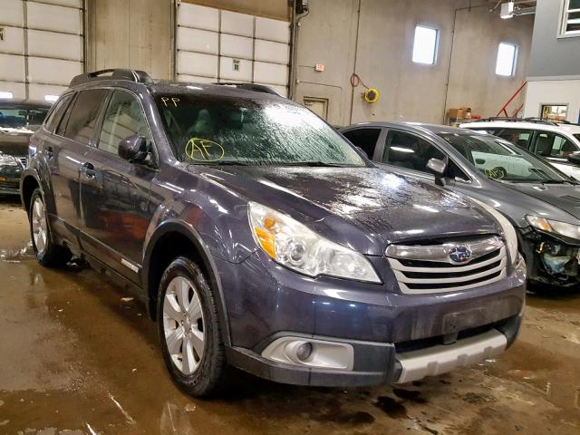 4S4BREKC6B2367118 - 2011 SUBARU OUTBACK 3. GRAY photo 1