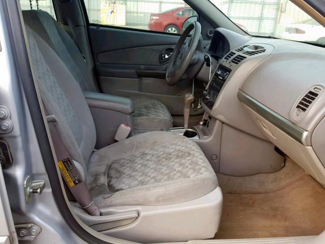 1G1ZT54845F289120 - 2005 CHEVROLET MALIBU LS GRAY photo 5