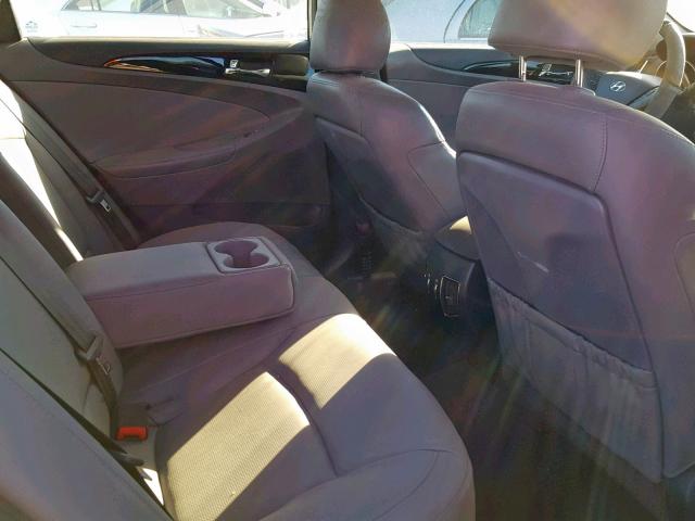 5NPEC4AC2DH658229 - 2013 HYUNDAI SONATA SE BLUE photo 6