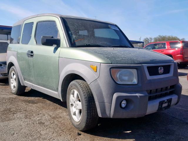 5J6YH28583L017519 - 2003 HONDA ELEMENT EX GREEN photo 1